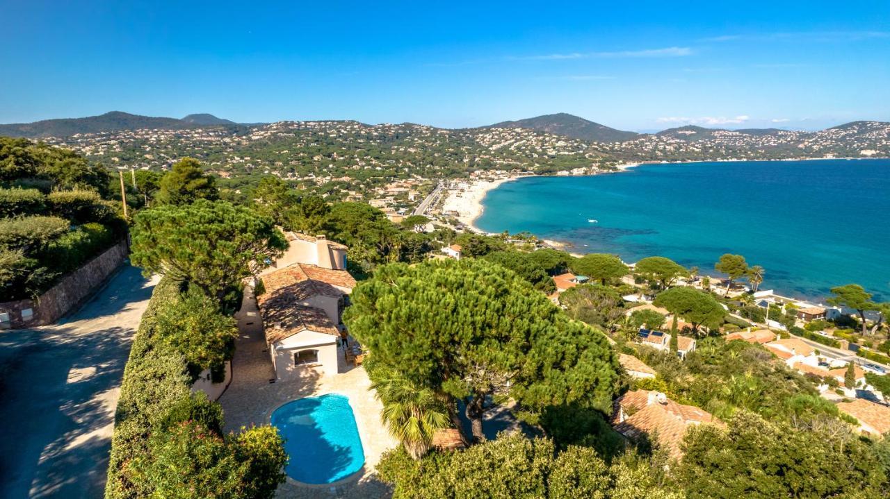 Superbe Villa, Incroyable Vue Mer, Piscine Chauffee, Climatisee 생트막시메 외부 사진