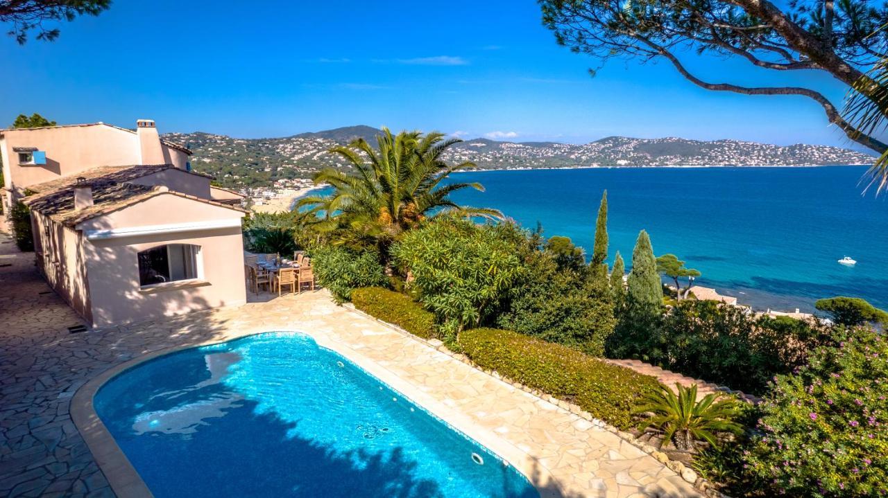 Superbe Villa, Incroyable Vue Mer, Piscine Chauffee, Climatisee 생트막시메 외부 사진