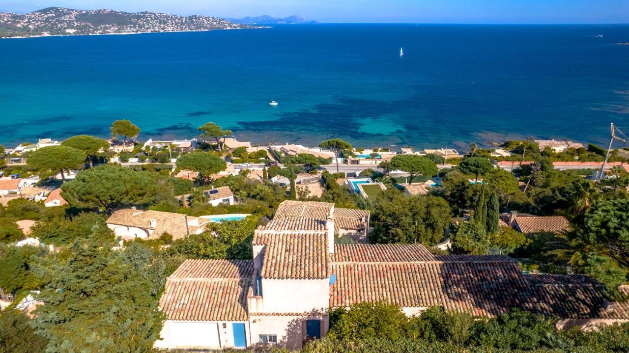 Superbe Villa, Incroyable Vue Mer, Piscine Chauffee, Climatisee 생트막시메 외부 사진